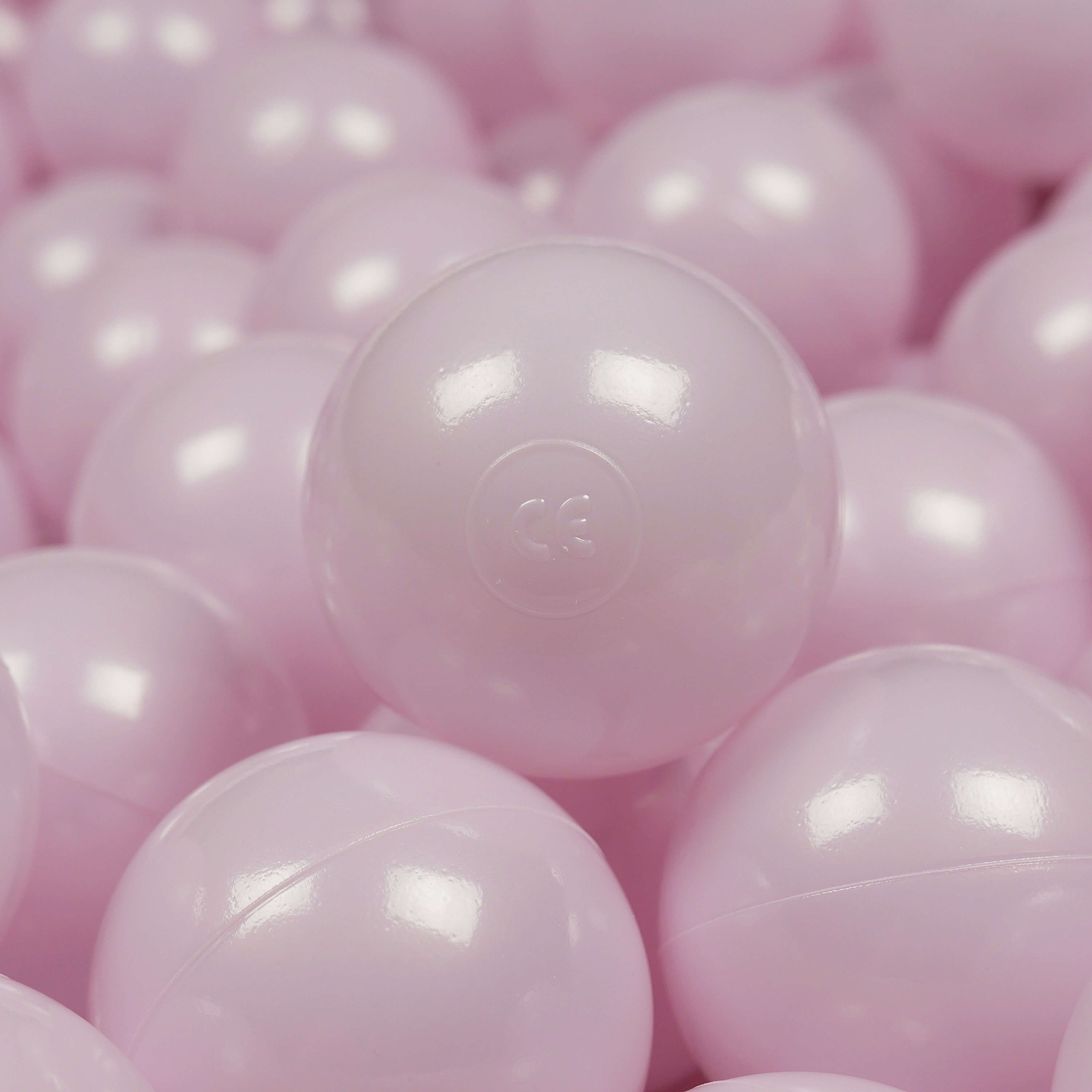 Game balls ø7cm 400 pieces light pink pearl