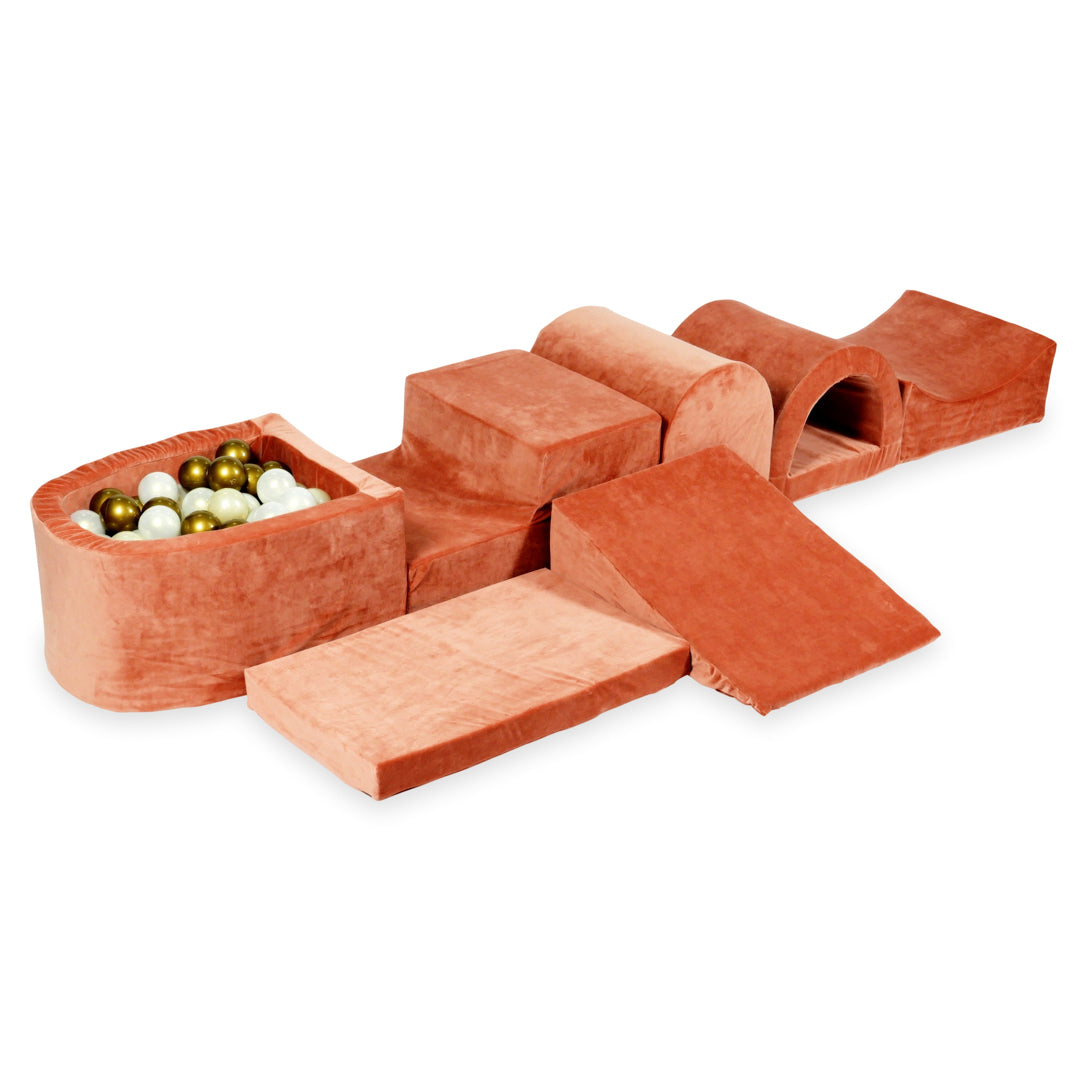 6 elements - set of 16 (wedge, hill, step, cradle, bridge, mat)