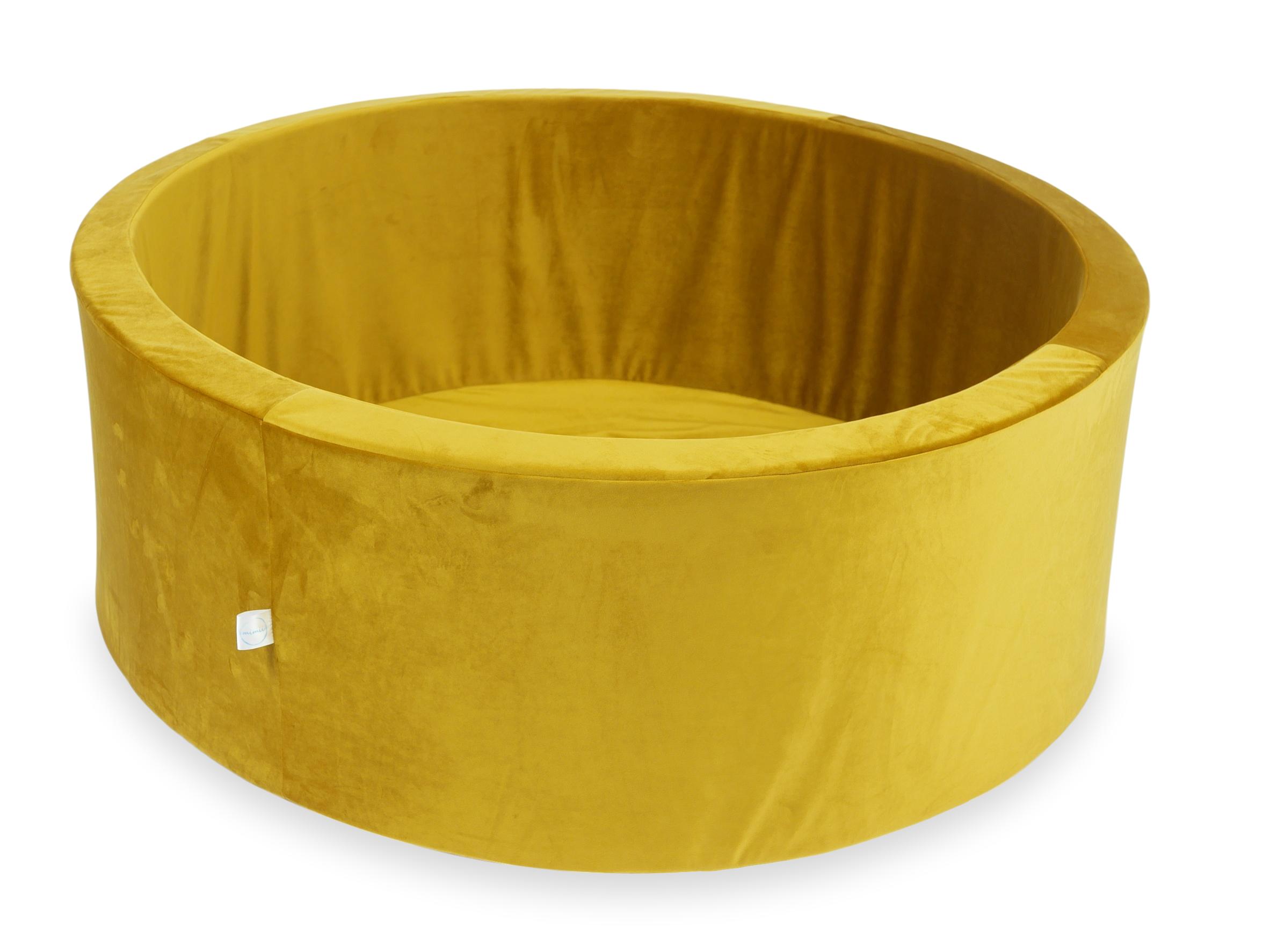 Bällebad 110x40 Samt velours doré ohne Bälle