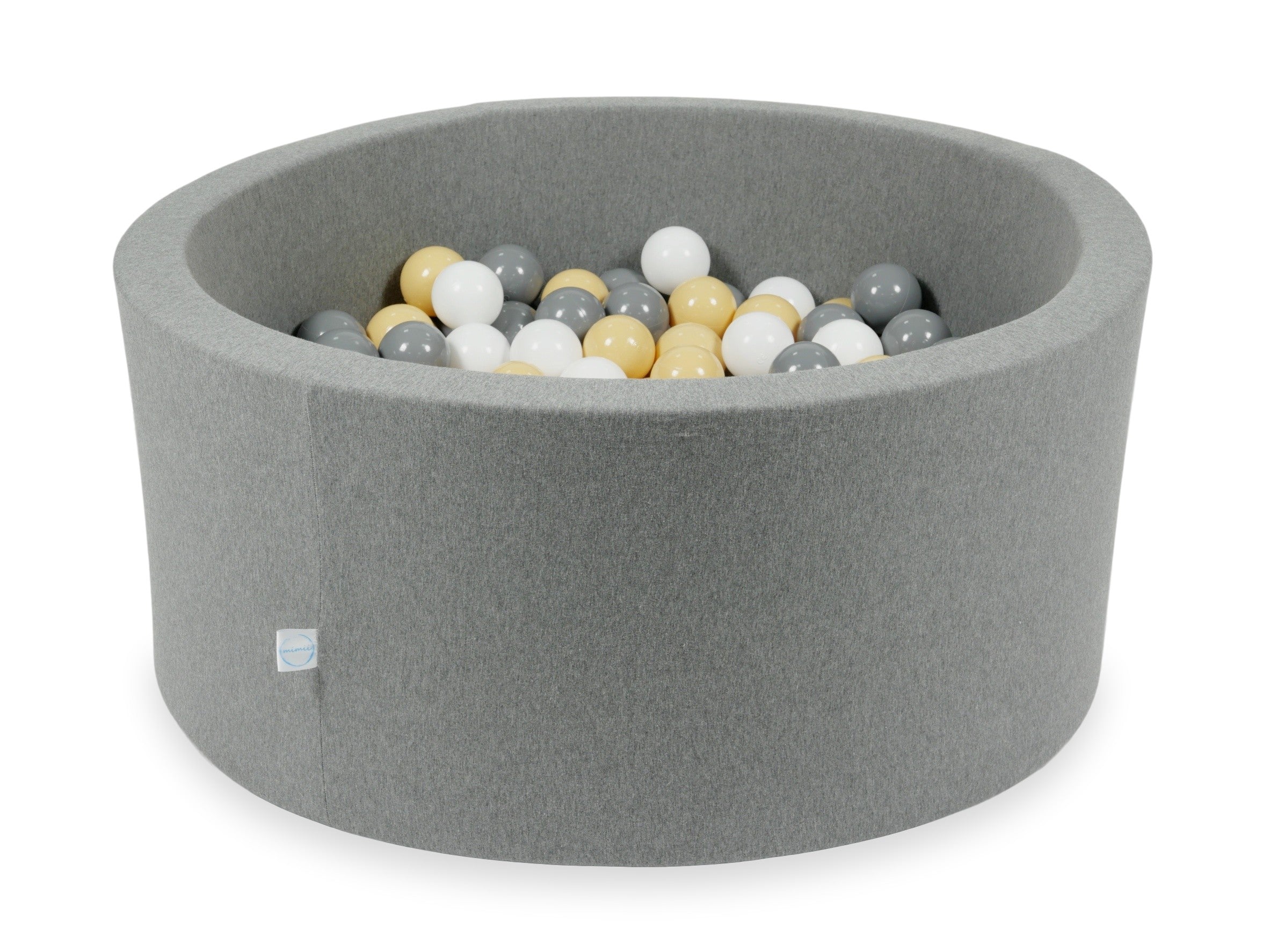 90x40 cm Gray Ball Pit with 300 Balls