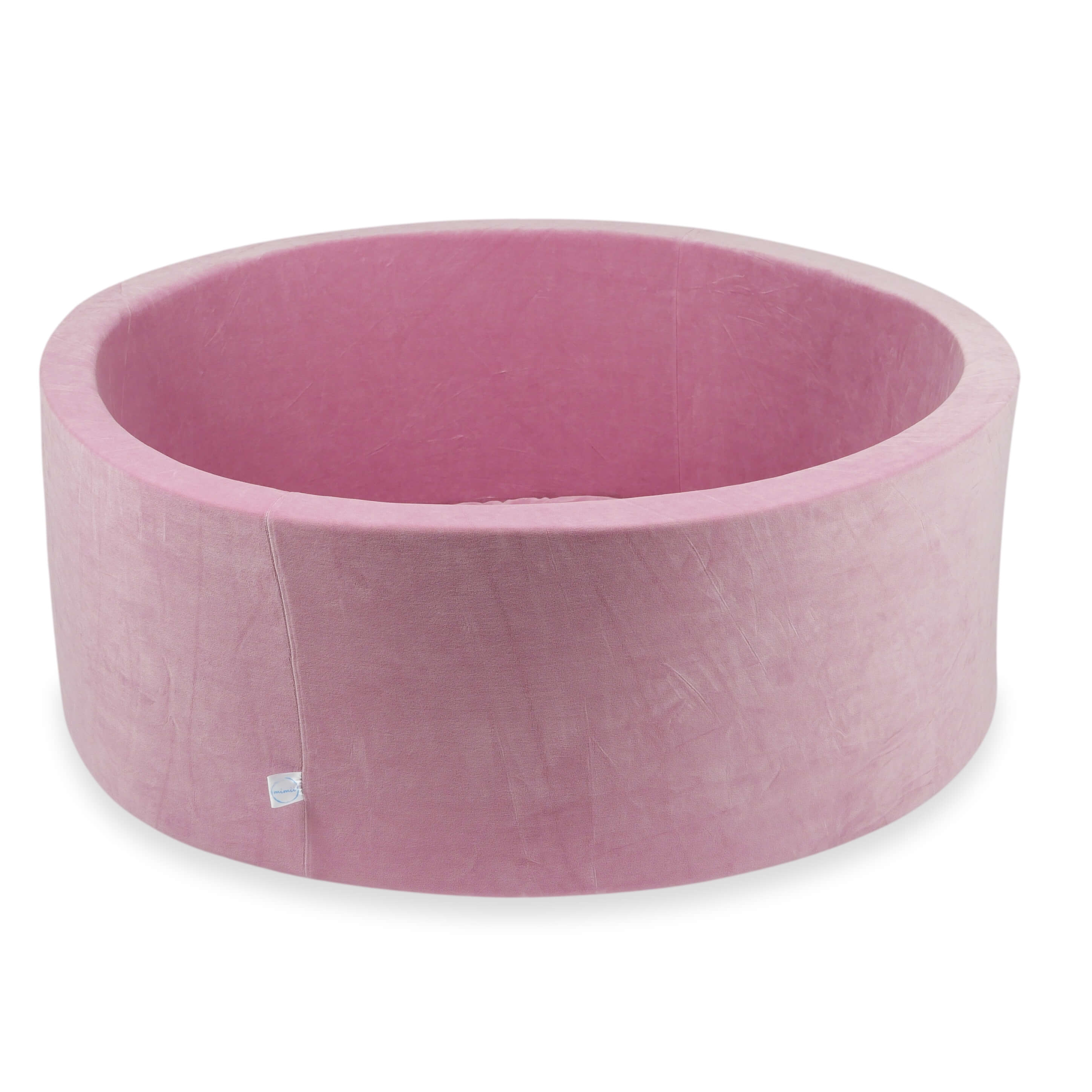 110x40 Samtweiches rosa Bällebad (Bälle nicht enthalten)