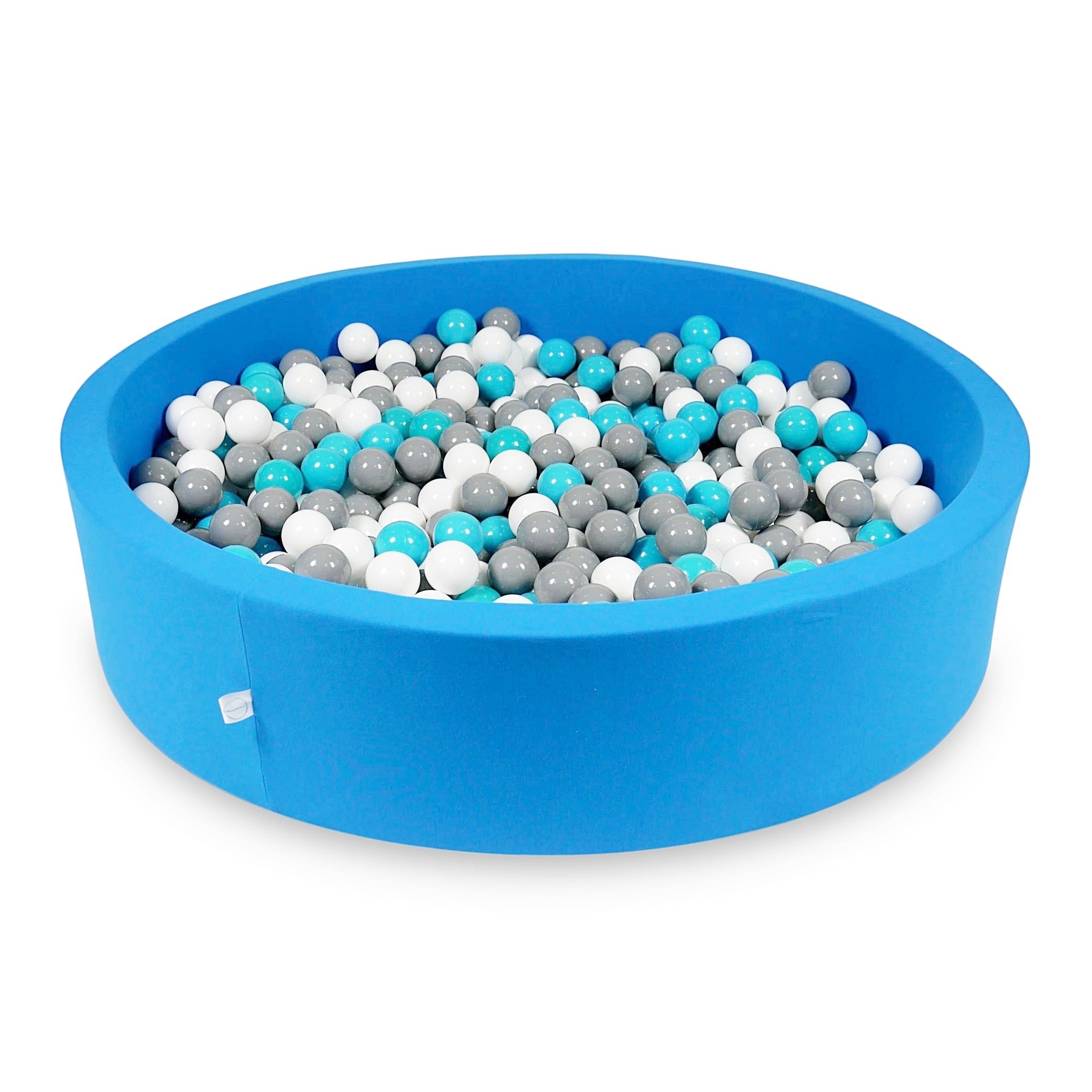 Blue ball pit 130x30 cm with 600 balls