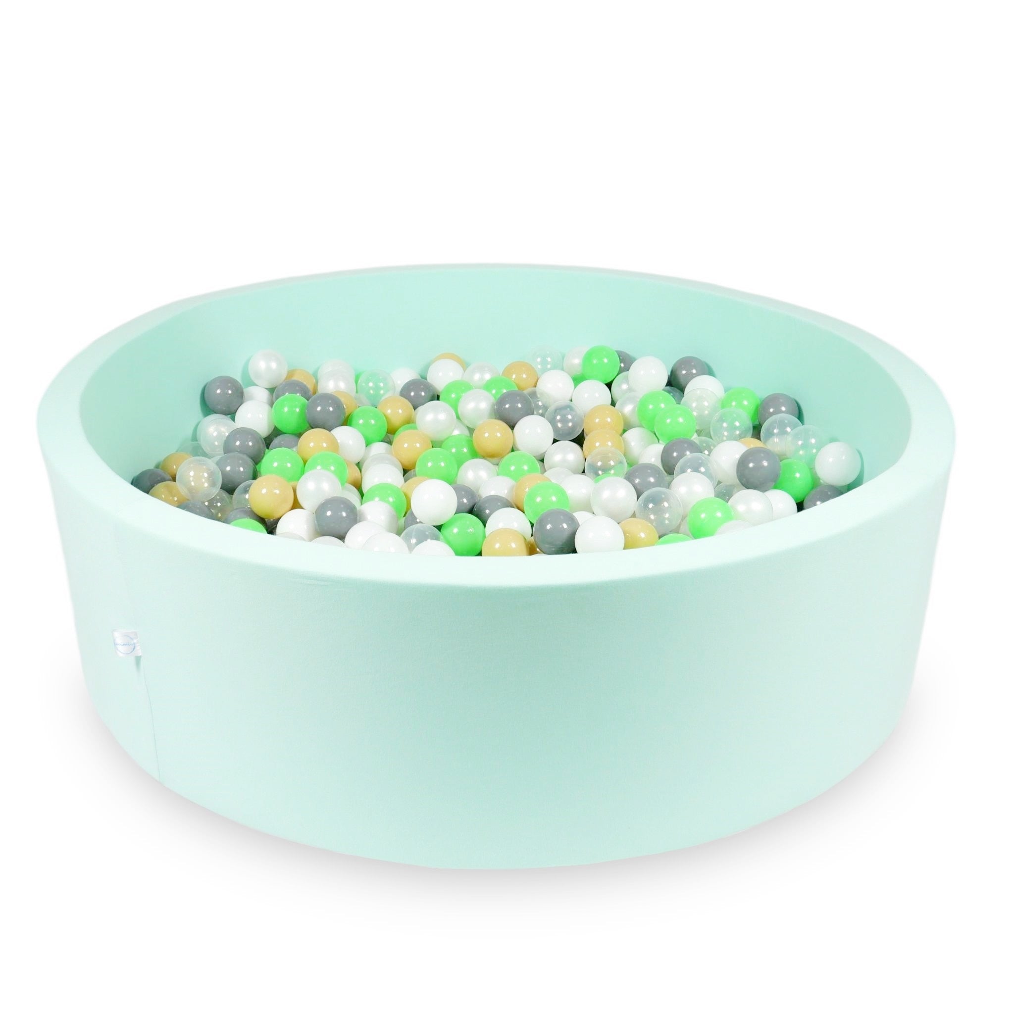 Mint ball pit 130x40 cm with 700 balls