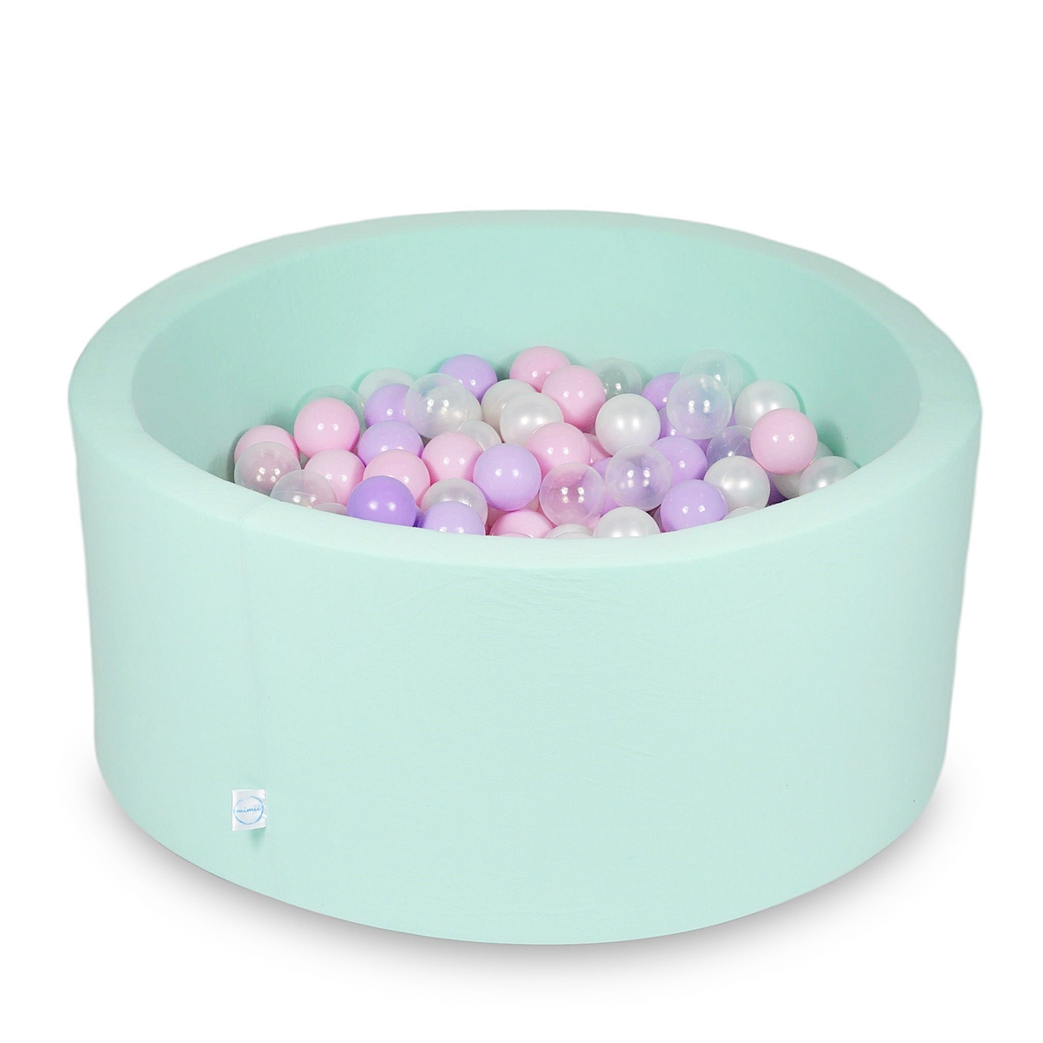 Piscine à balles en menthe 90x40 cm avec 300 balles