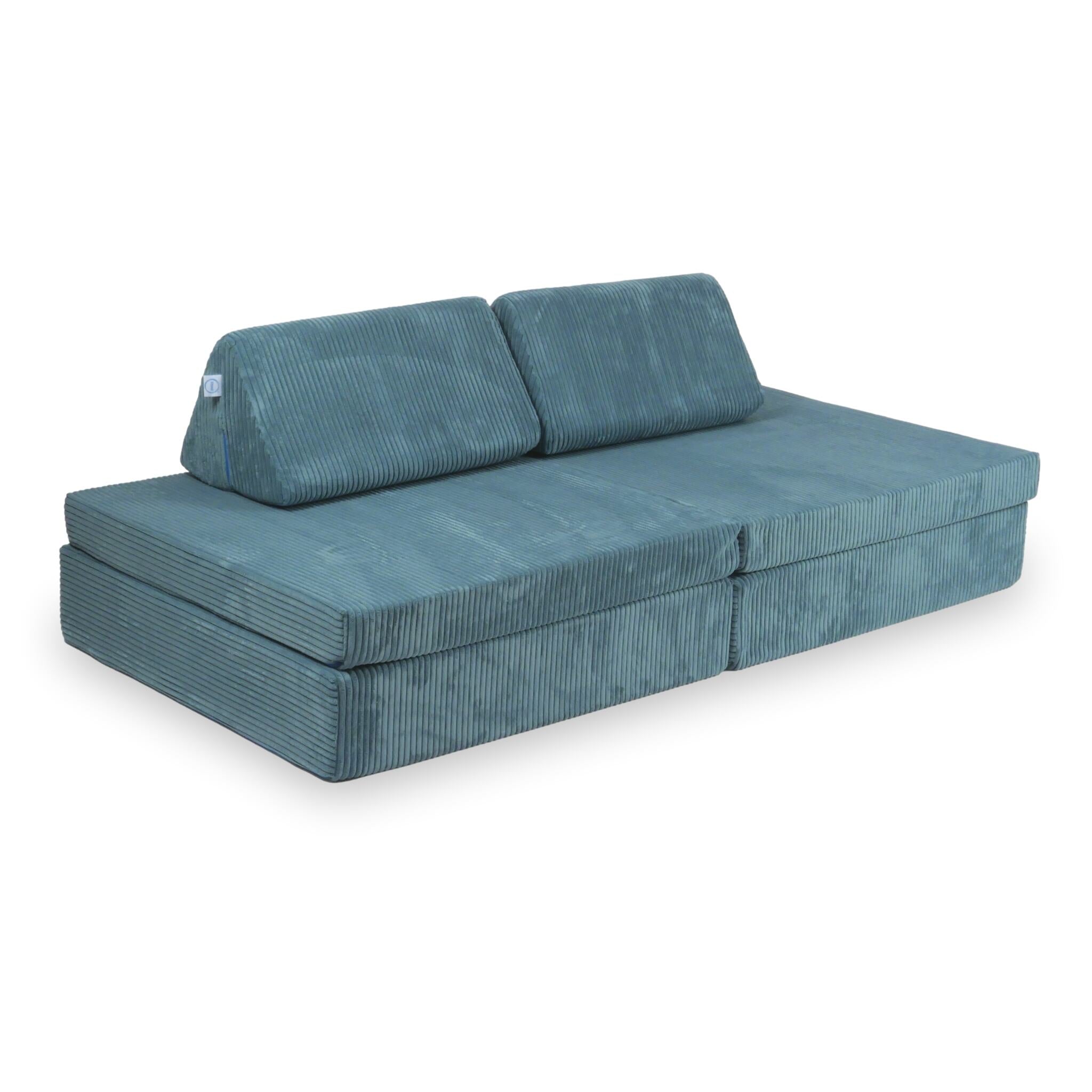 Montessori-Spielsofa aus Cord-Samt