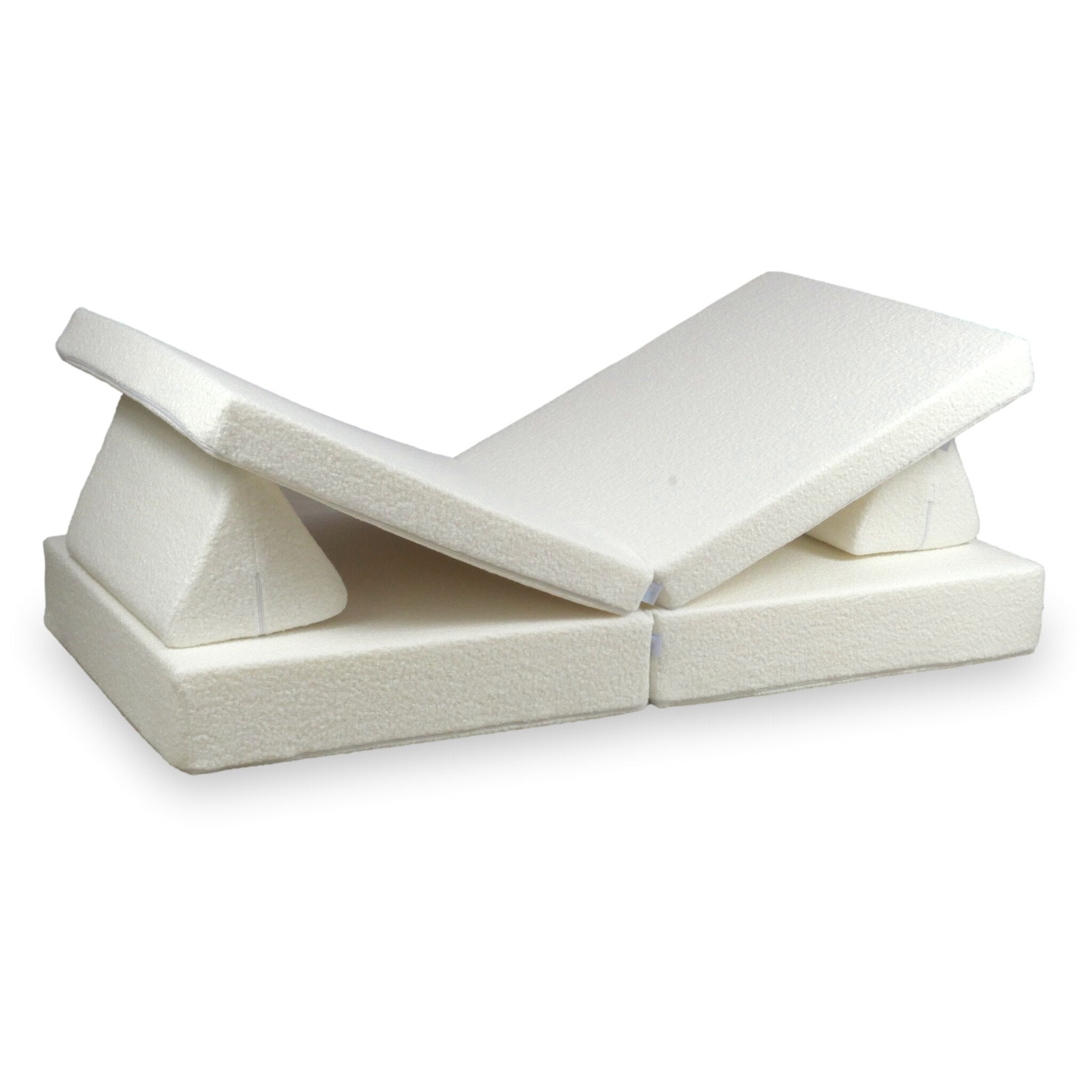 Standard Montessori Spielsofa, Weiß, Schlaufe