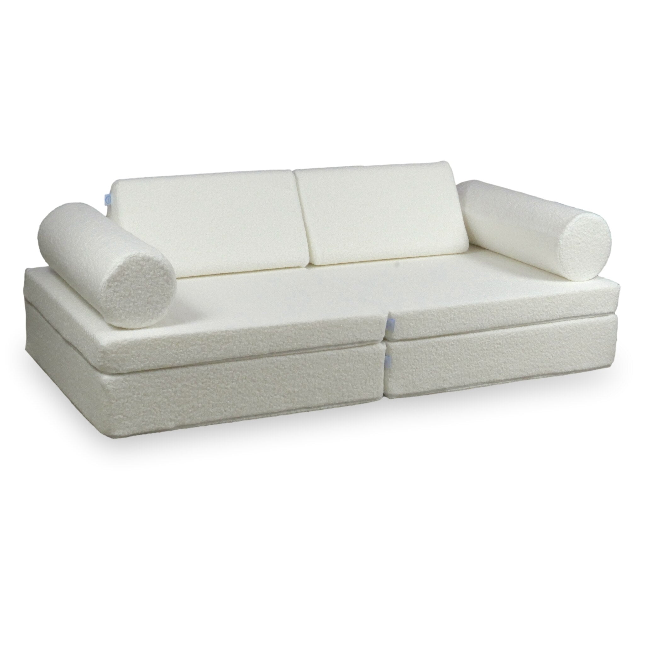 Montessori Play Sofa Deluxe White