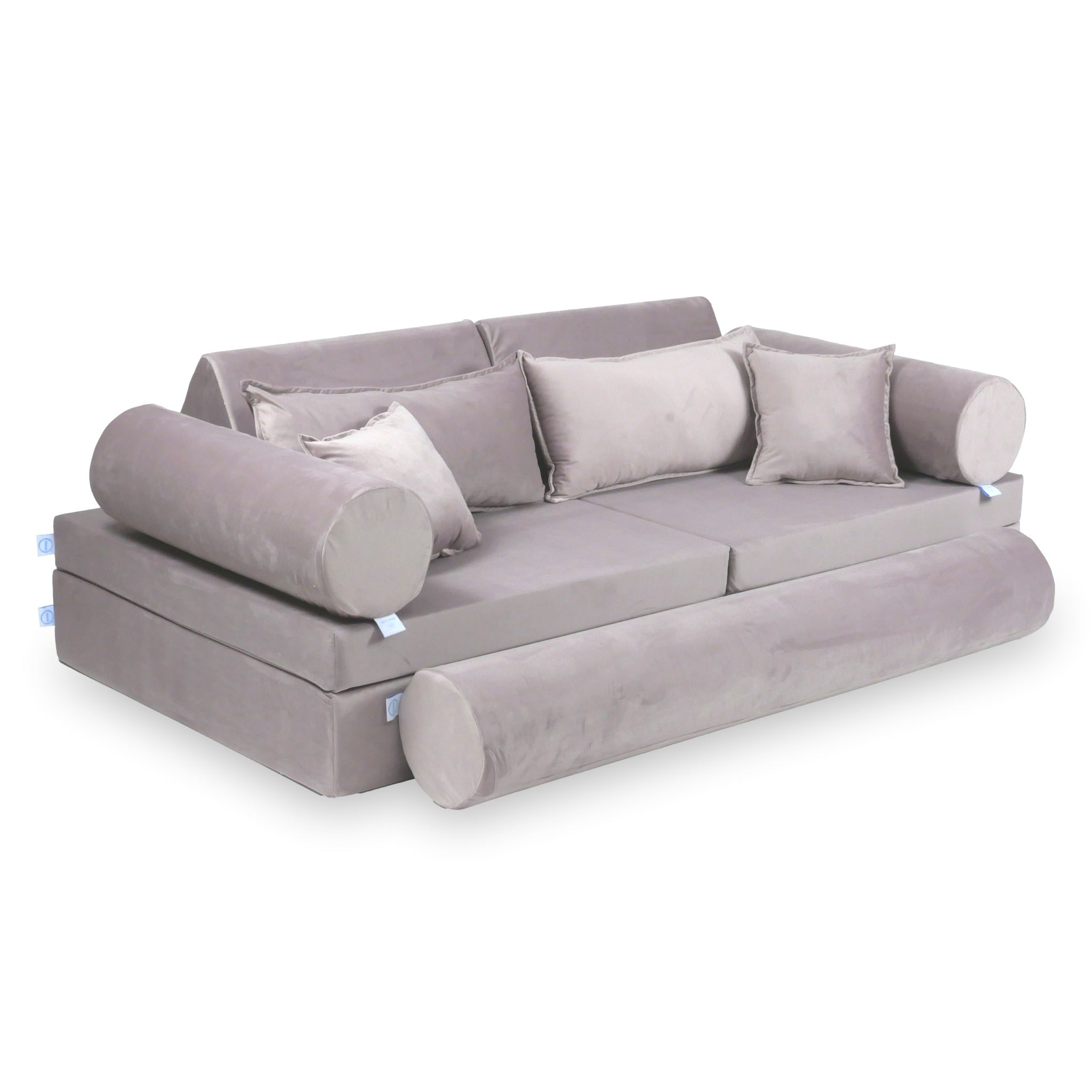 Luxuriöses Montessori-Spielsofa aus Samt