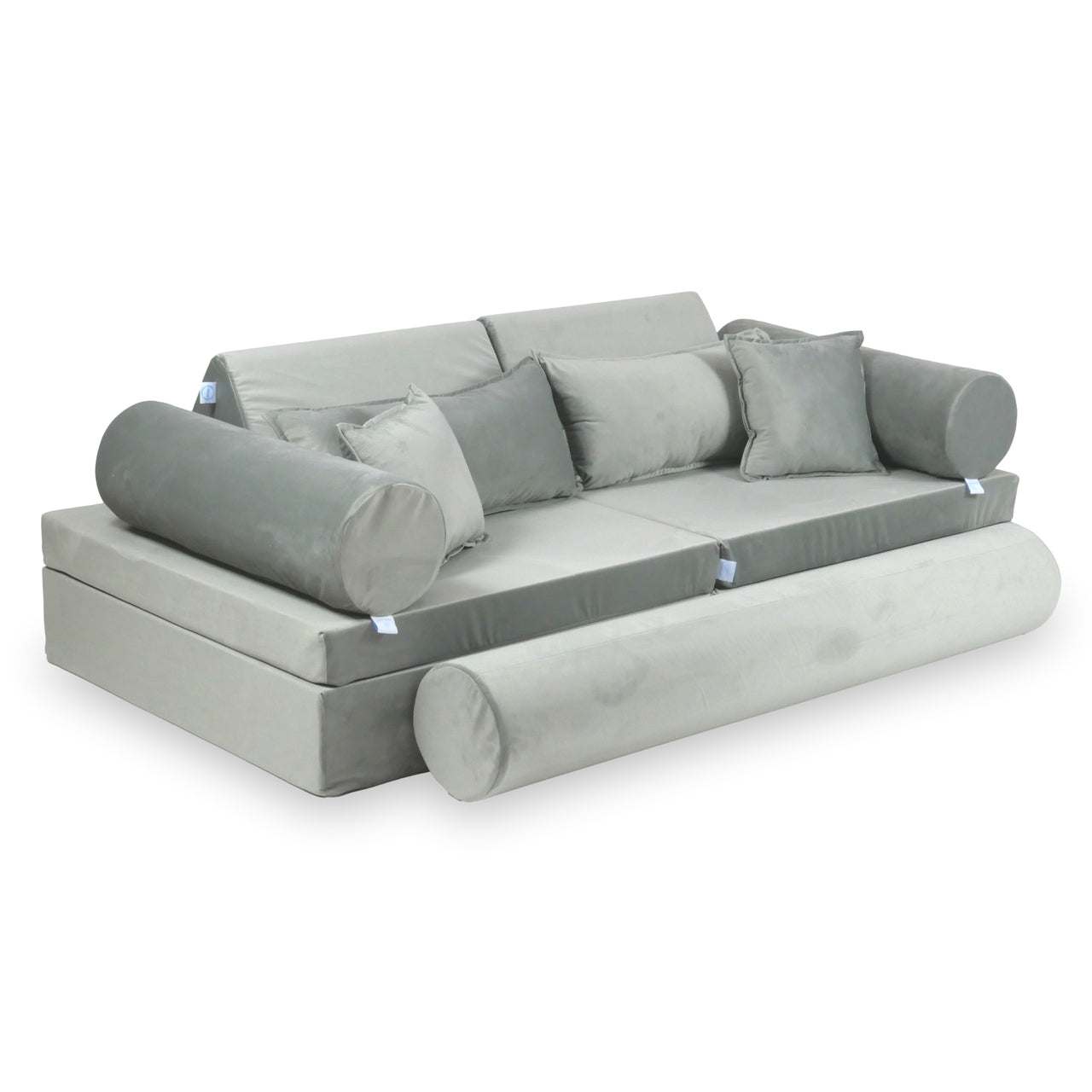 Luxuriöses Montessori-Spielsofa aus Samt