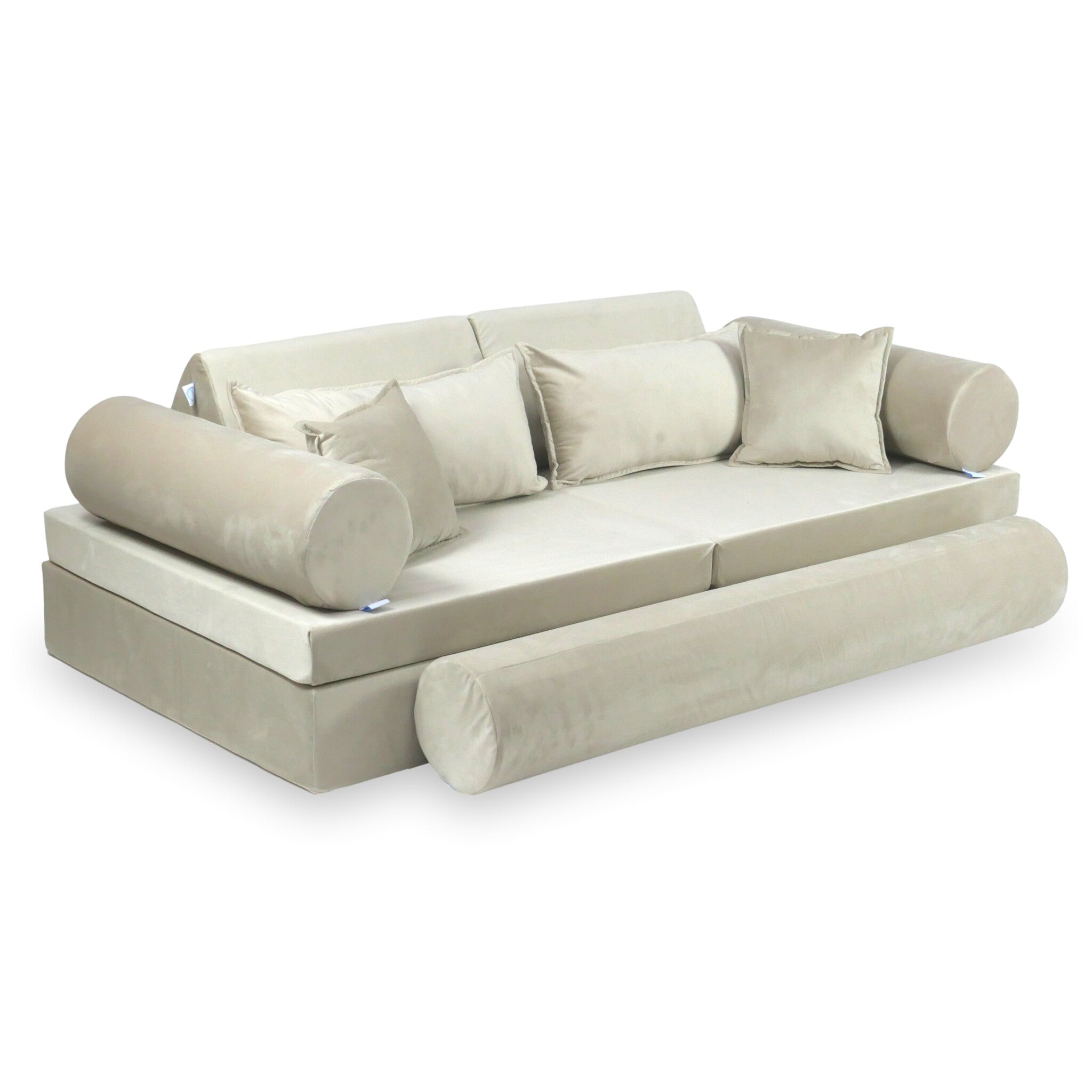 Luxuriöses Montessori-Spielsofa aus Samt
