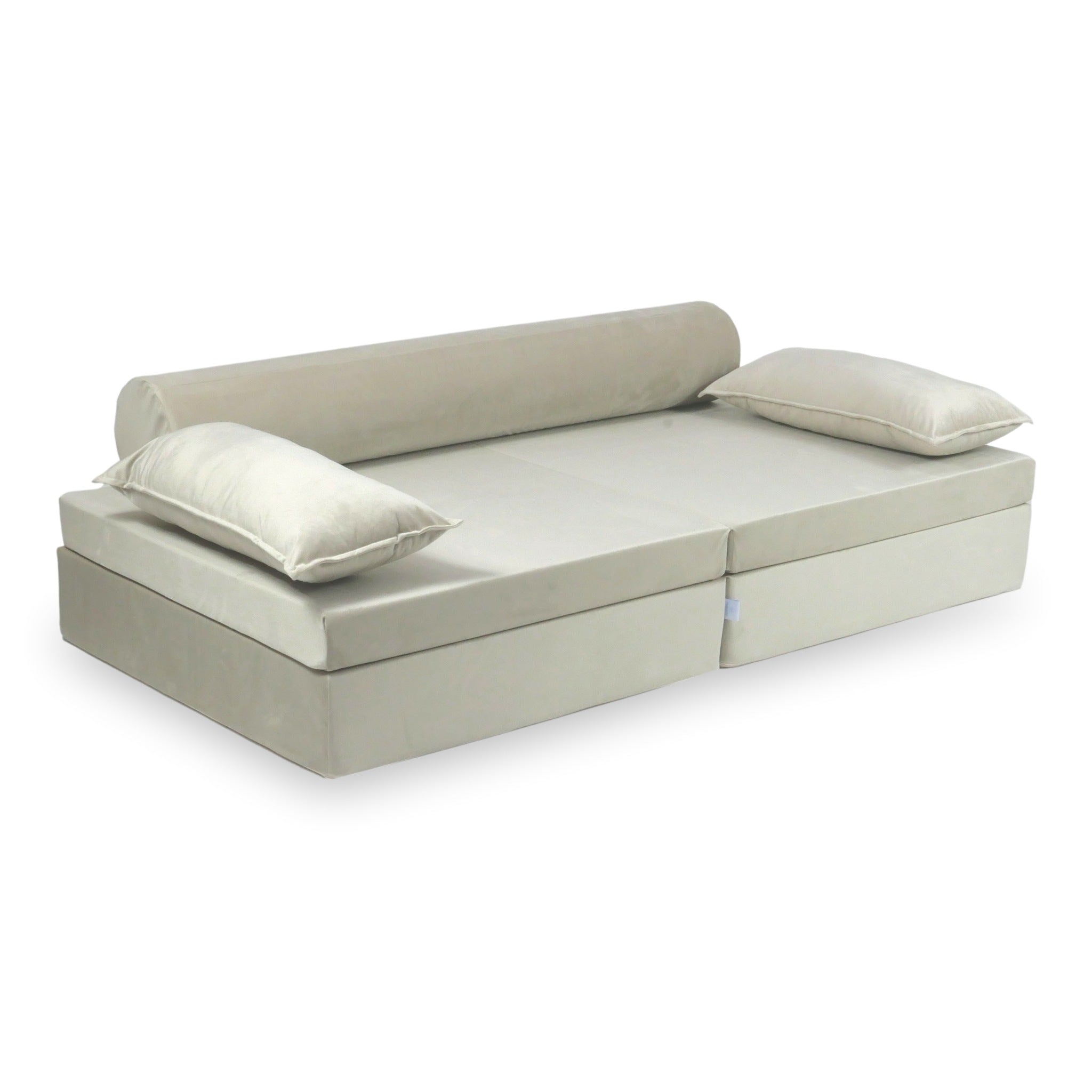 Luxuriöses Montessori-Spielsofa aus Samt