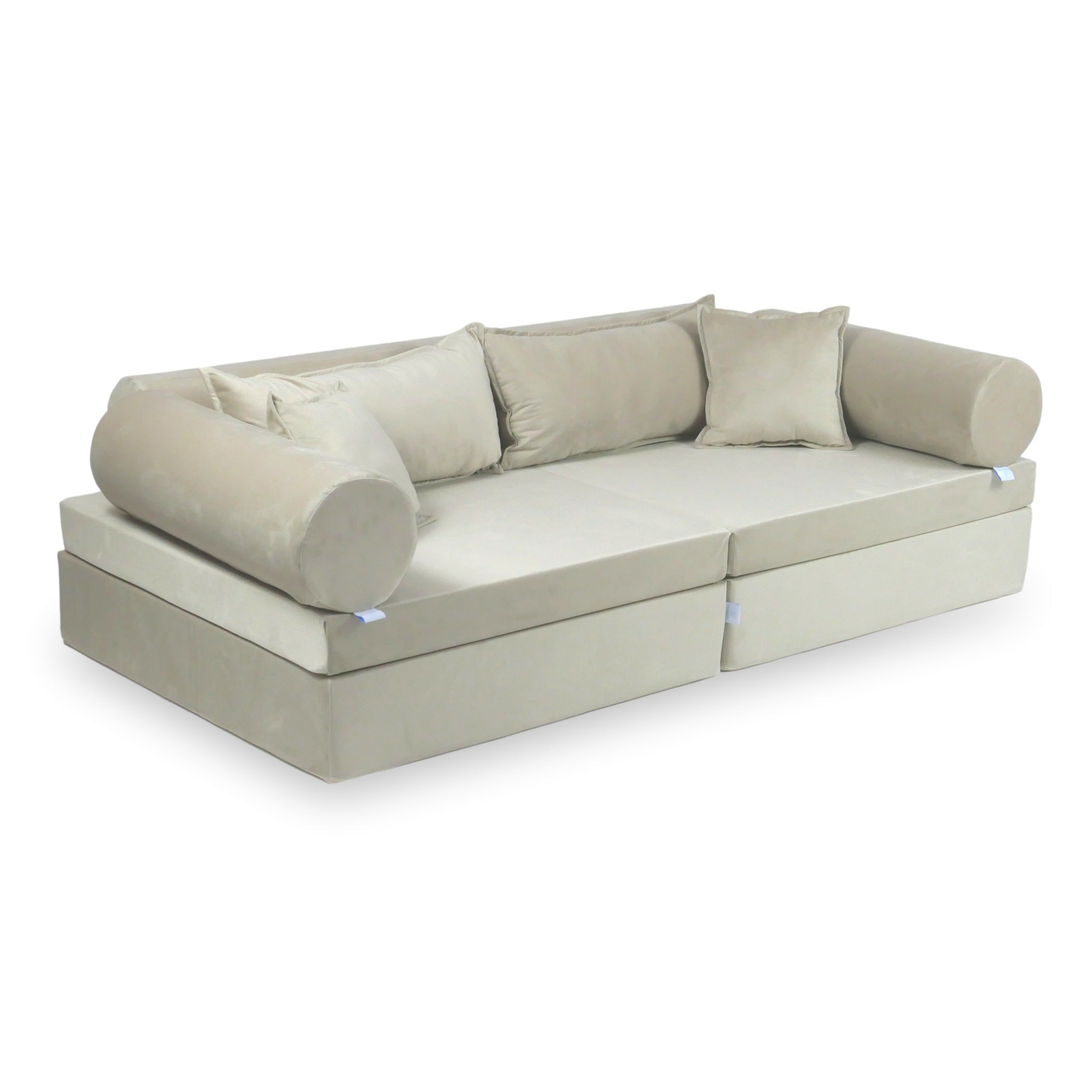 Luxuriöses Montessori-Spielsofa aus Samt