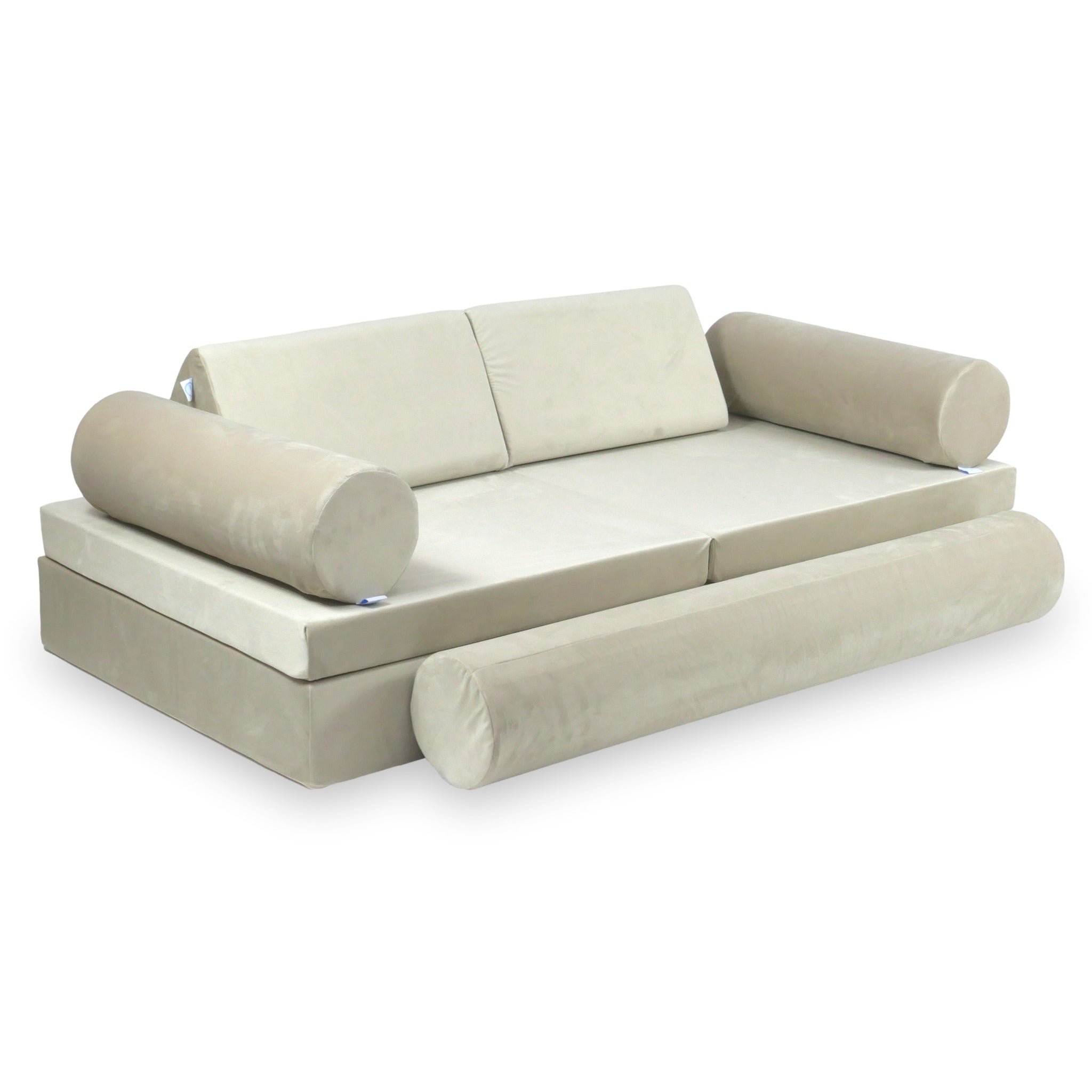 Luxuriöses Montessori-Spielsofa aus Samt