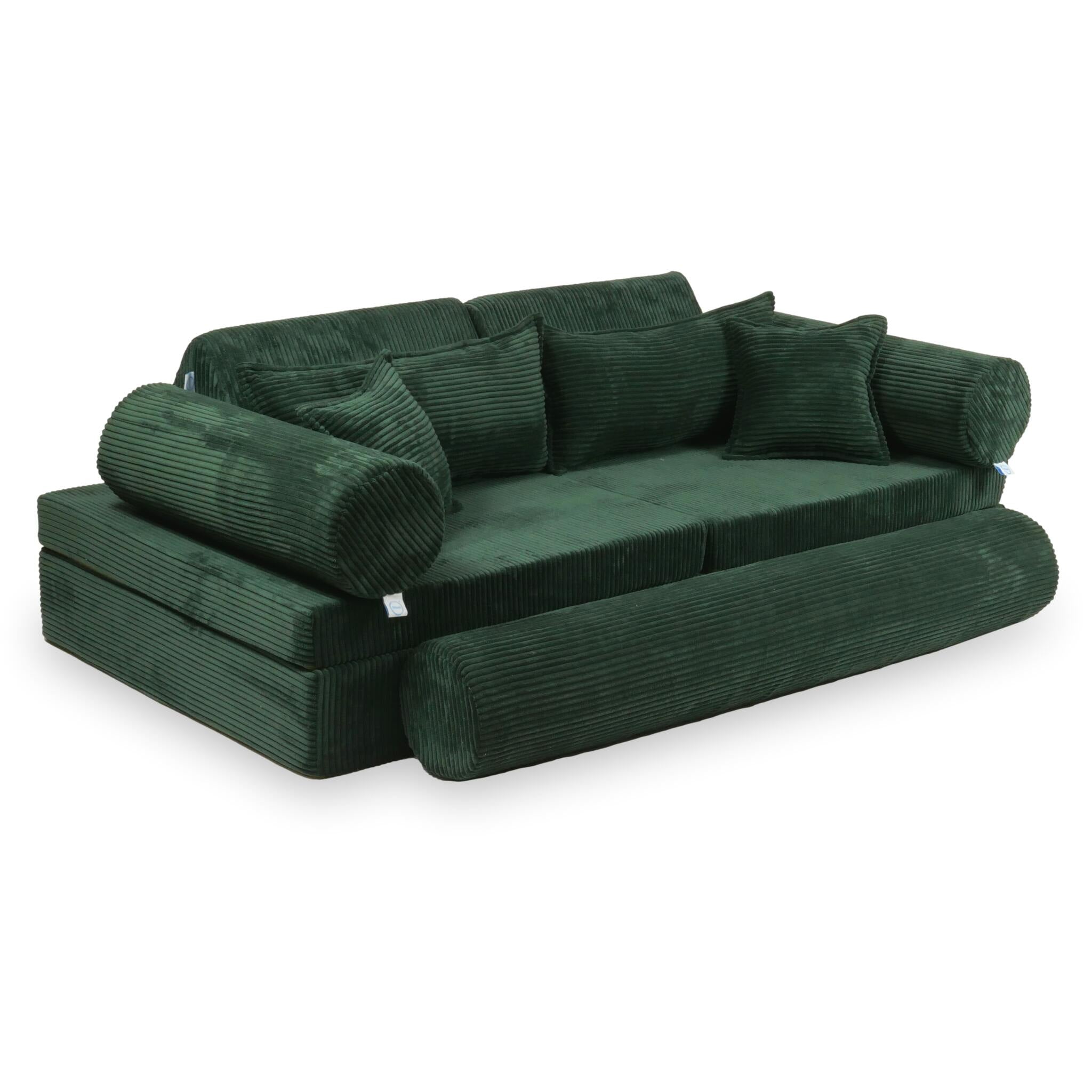 Luxuriöses Montessori-Spielsofa aus Cord