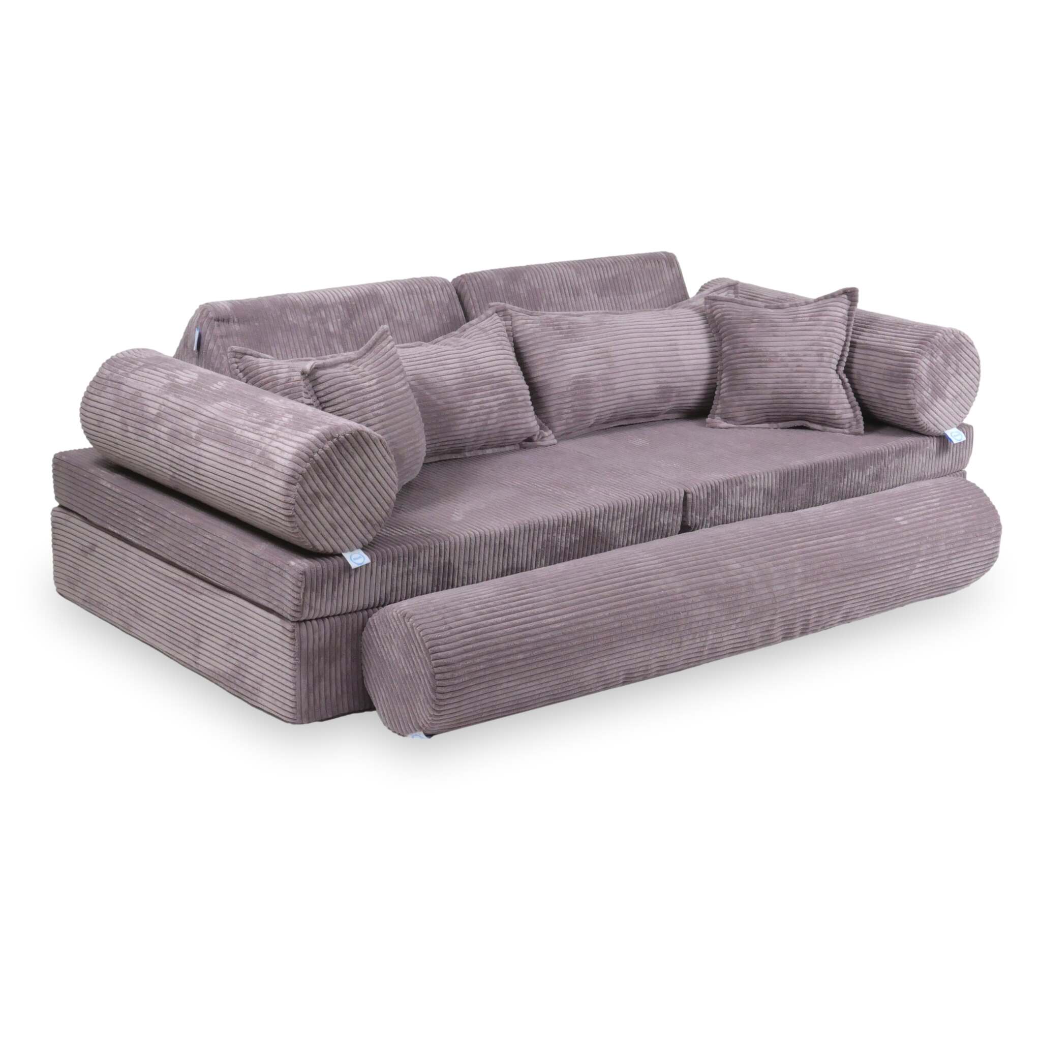 Luxuriöses Montessori-Spielsofa aus Cord