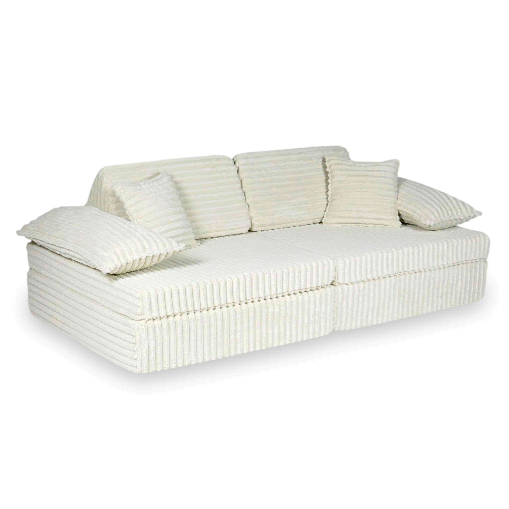 Montessori Play Sofa Deluxe in waffle