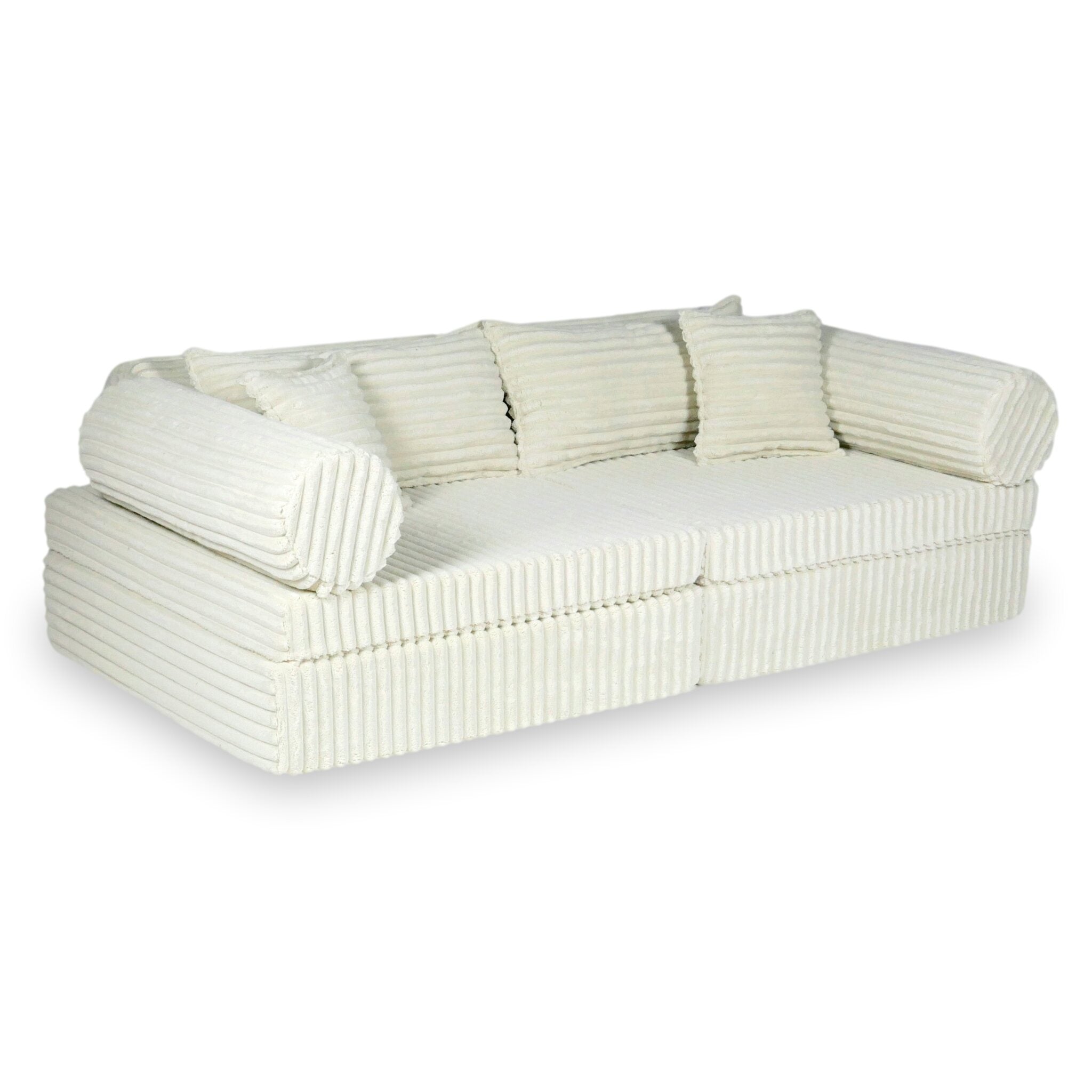 Montessori Play Sofa Deluxe in waffle