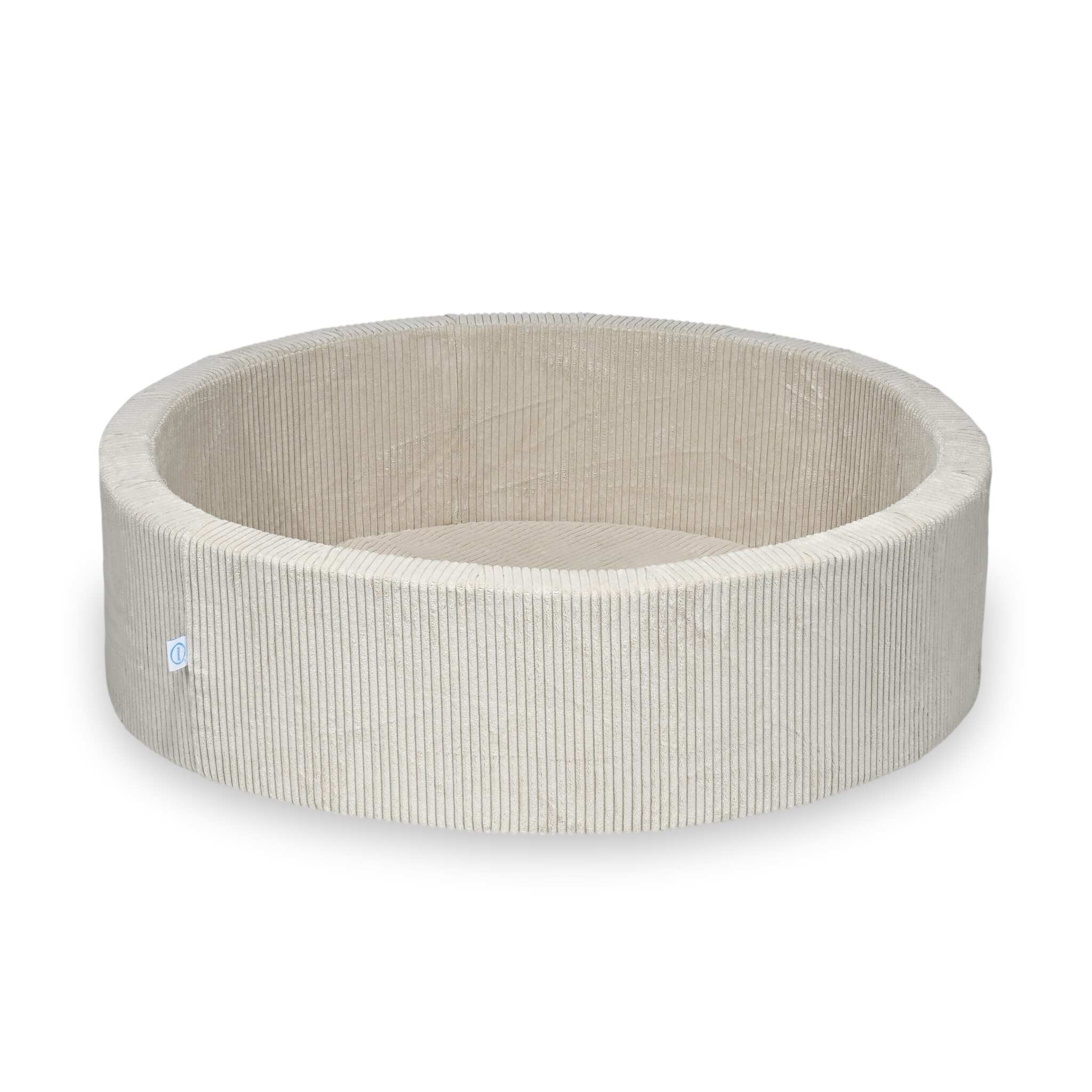 Bällebad 110x30 Cord Beige ohne Bälle