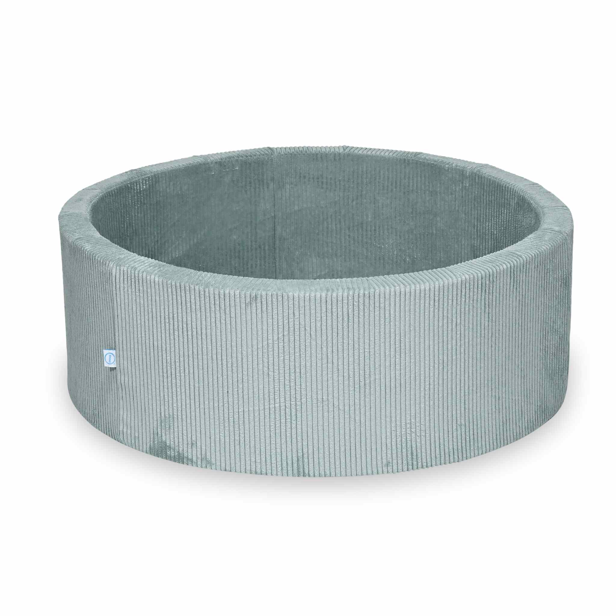 Bällebad 110x40 Hellmint Cord ohne Bälle