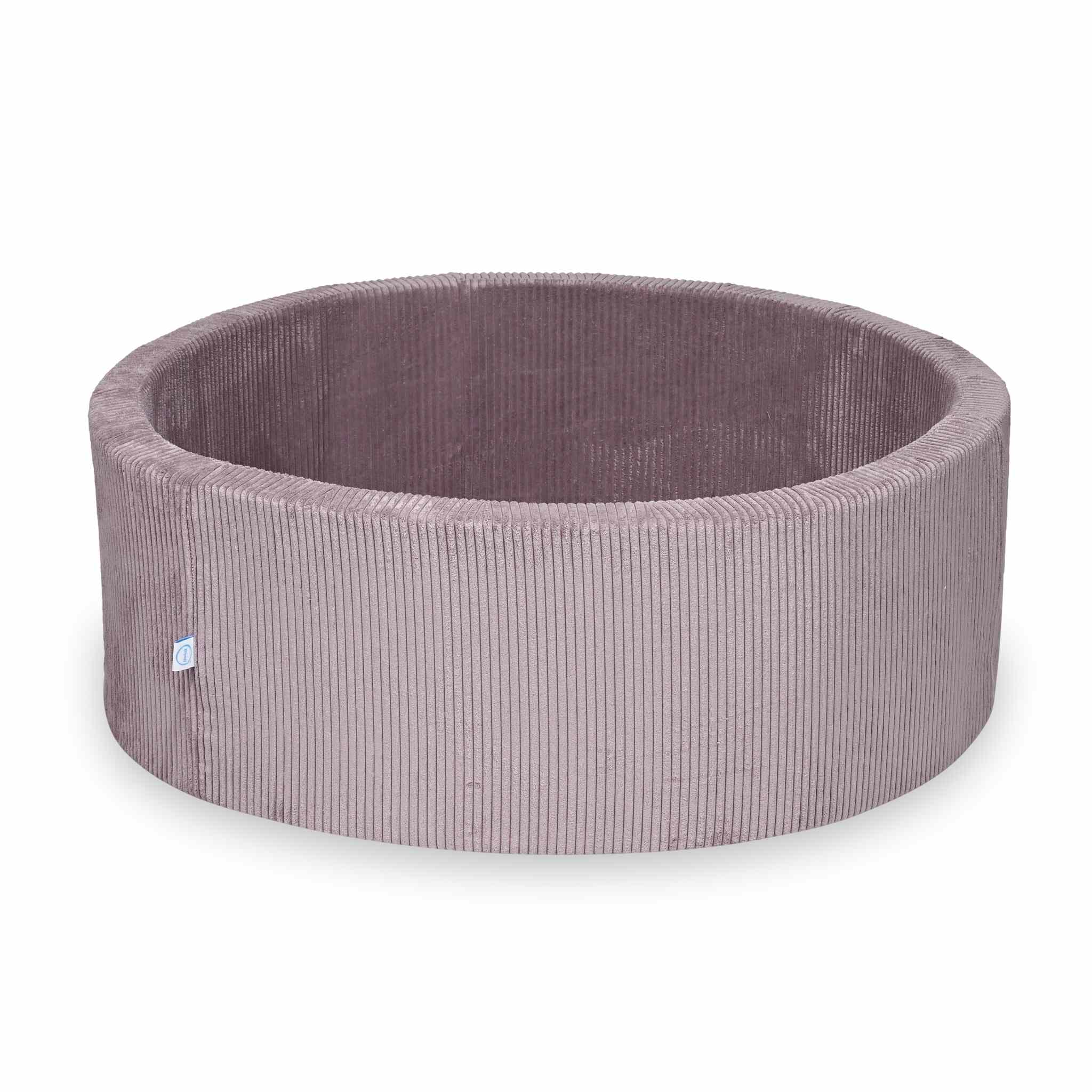 Bällebad 110x40 Kord Lavendel ohne Bälle