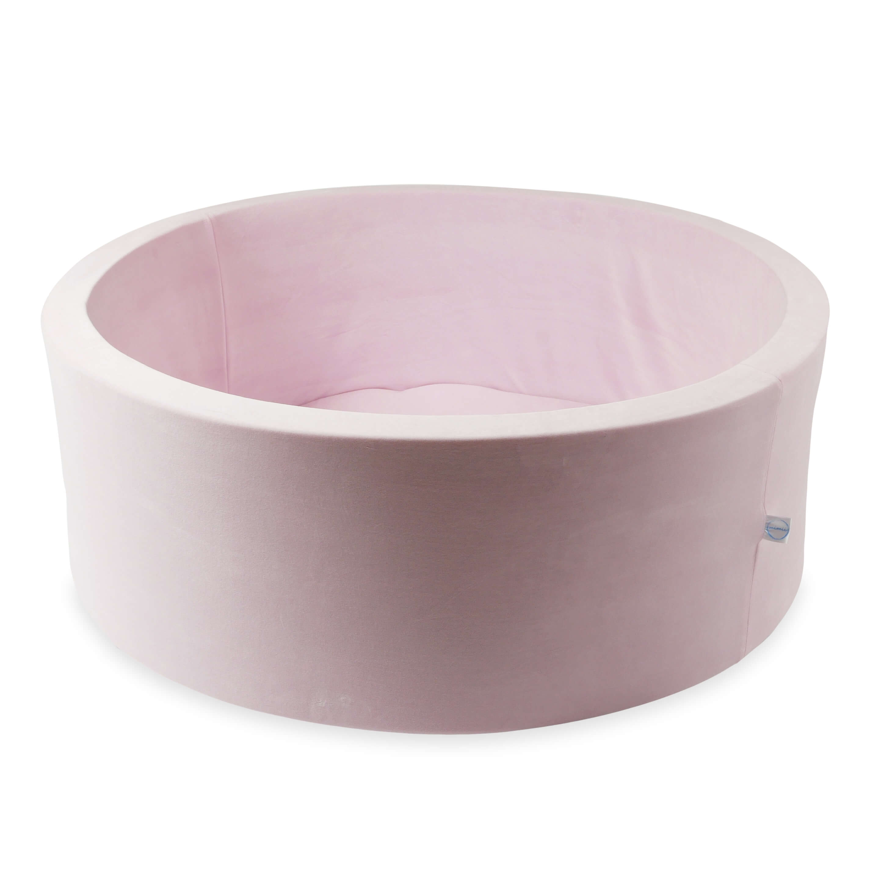 Bällebad 110x40 Samt Soft hellrosa ohne Bälle