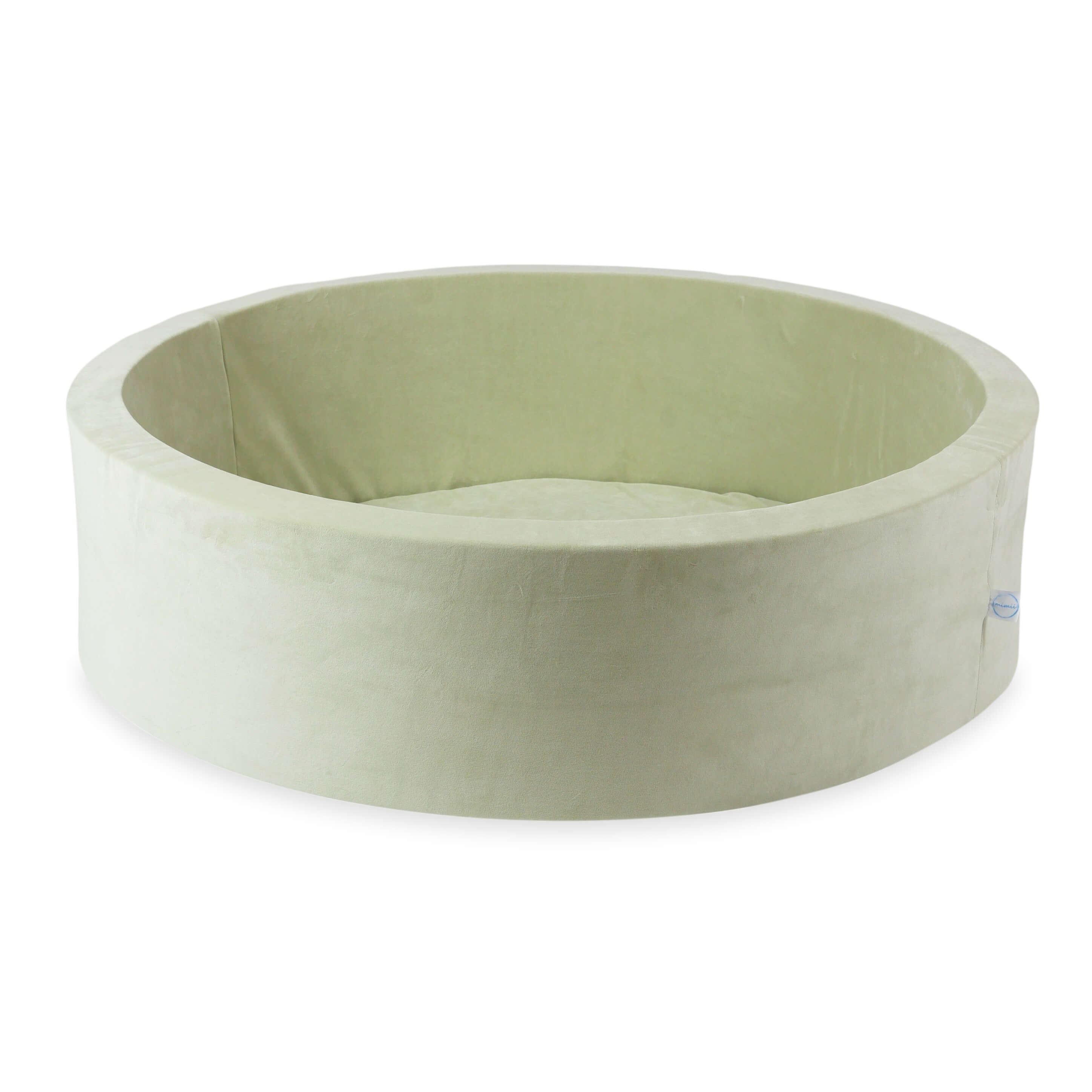 Bällebad 110x30 Samt Soft Pistazie ohne Bälle