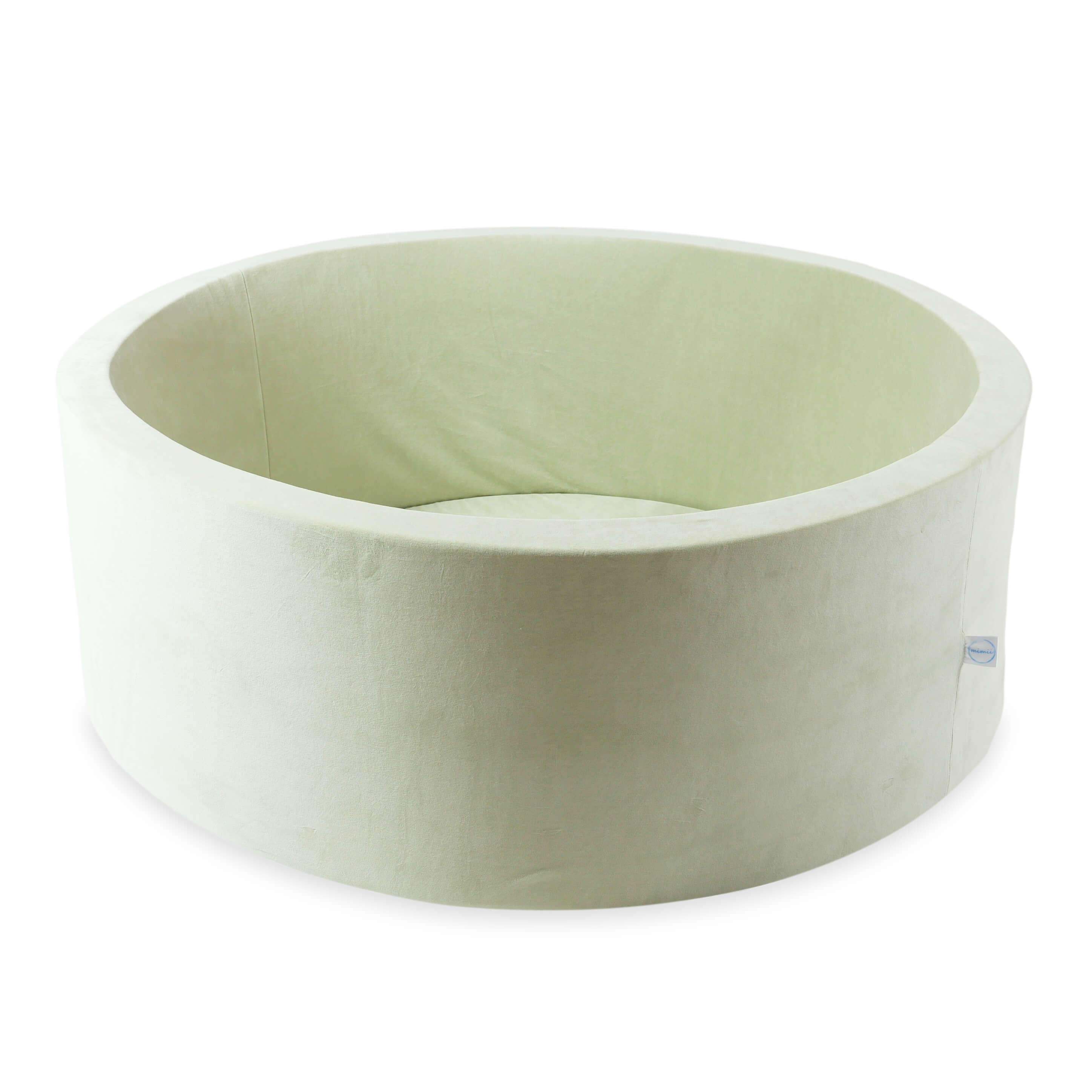 Bällebad 110x40 Velvet Soft Pistazie ohne Bälle