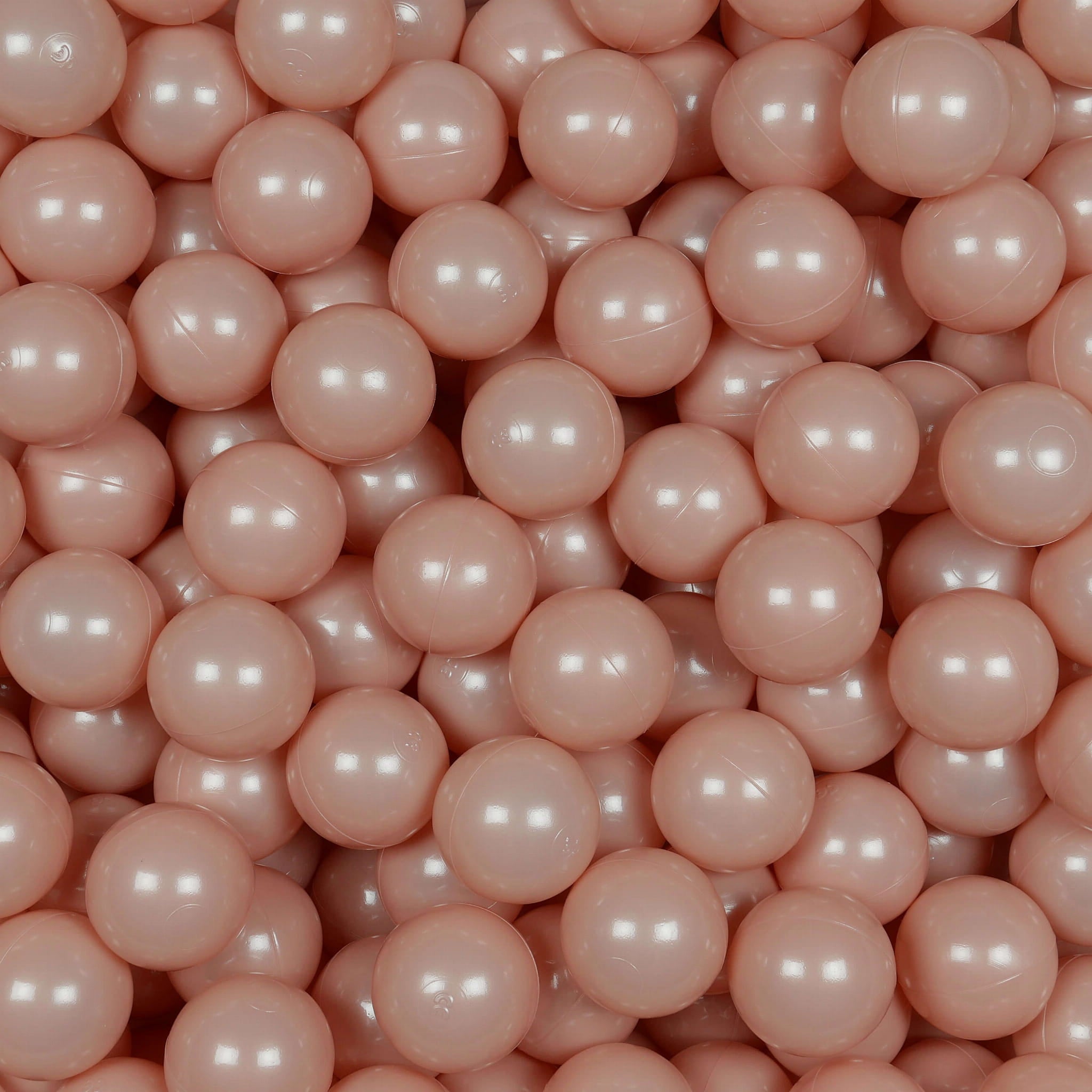 Play balls ø7cm 50 pieces rose gold