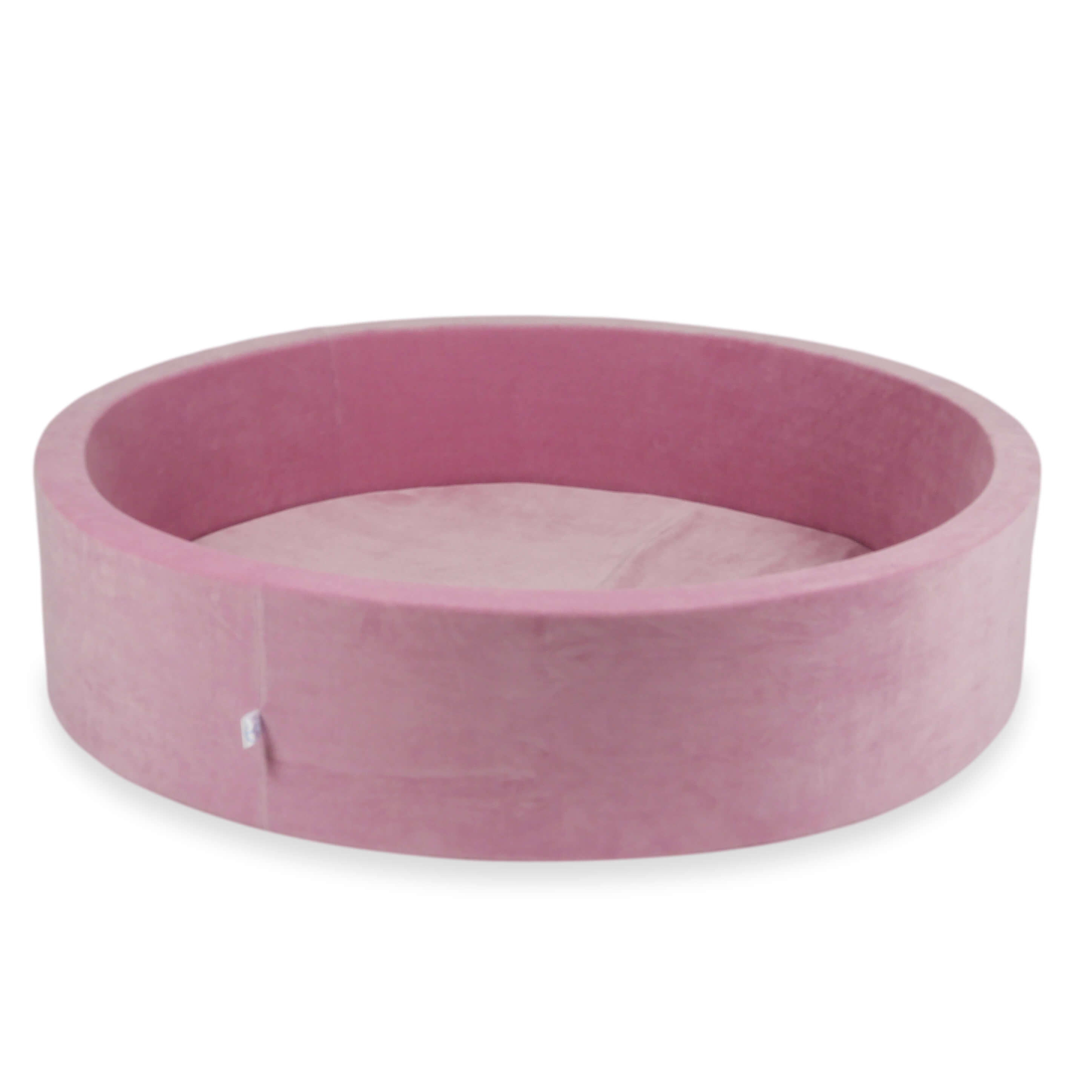 Ball Pit 130x30 Velvet Soft pink without balls